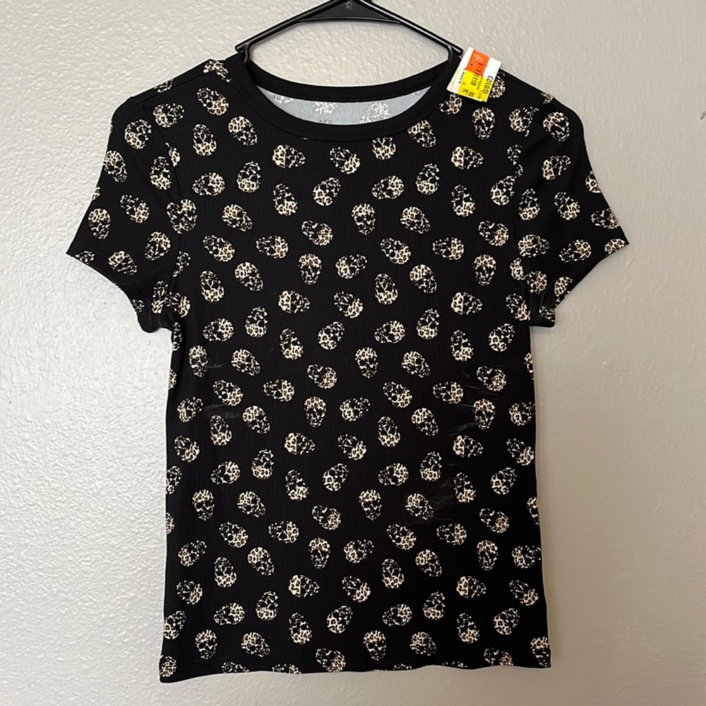 5/$20❤️ NWT cheetah skull shirt